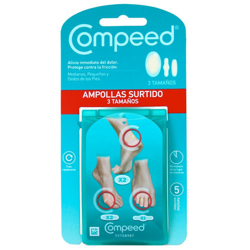 Imagen de Compeed ampollas pack mixto 5 apósitos