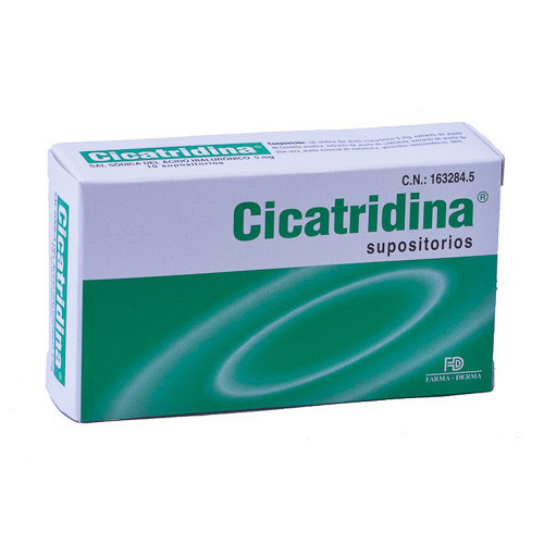 Imagen de CICATRIDINA 10 SUPOSITORIOS