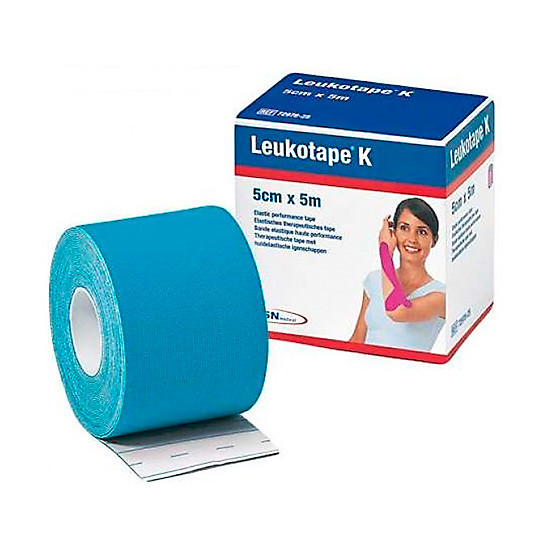 Imagen de Leukotape k azul claro 5 cm x 5 cm