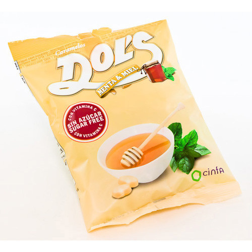 Imagen de DOLS CARAMELOS MIEL S/AZUCAR BOLSA