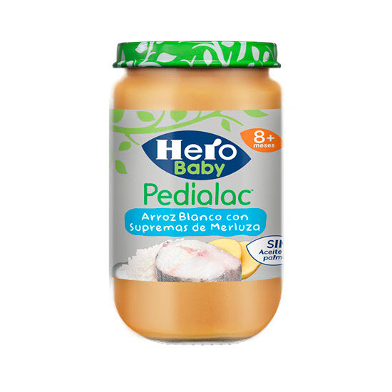 Imagen de Hero baby pedialac merluza/arroz 235g