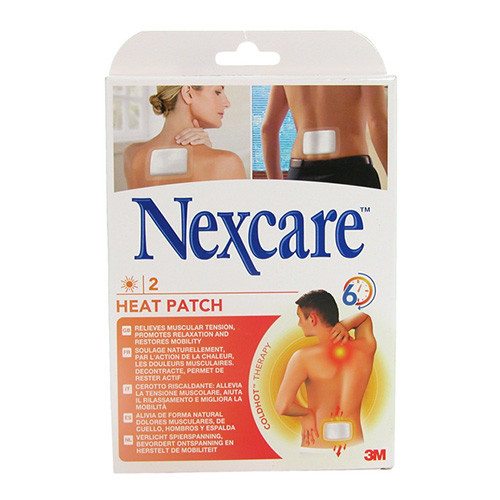 Imagen de NEXCARE PARCHE CALOR 9,5X13 CM 3 UDS