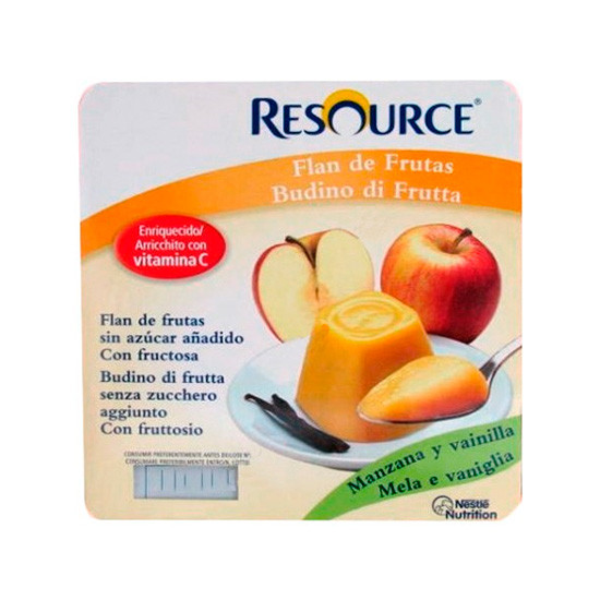 Imagen de Resource postre de frutas 4x100 g