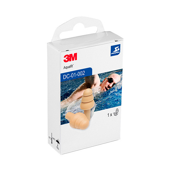 Imagen de 3m tapone de agua adulto aquafit 1 par