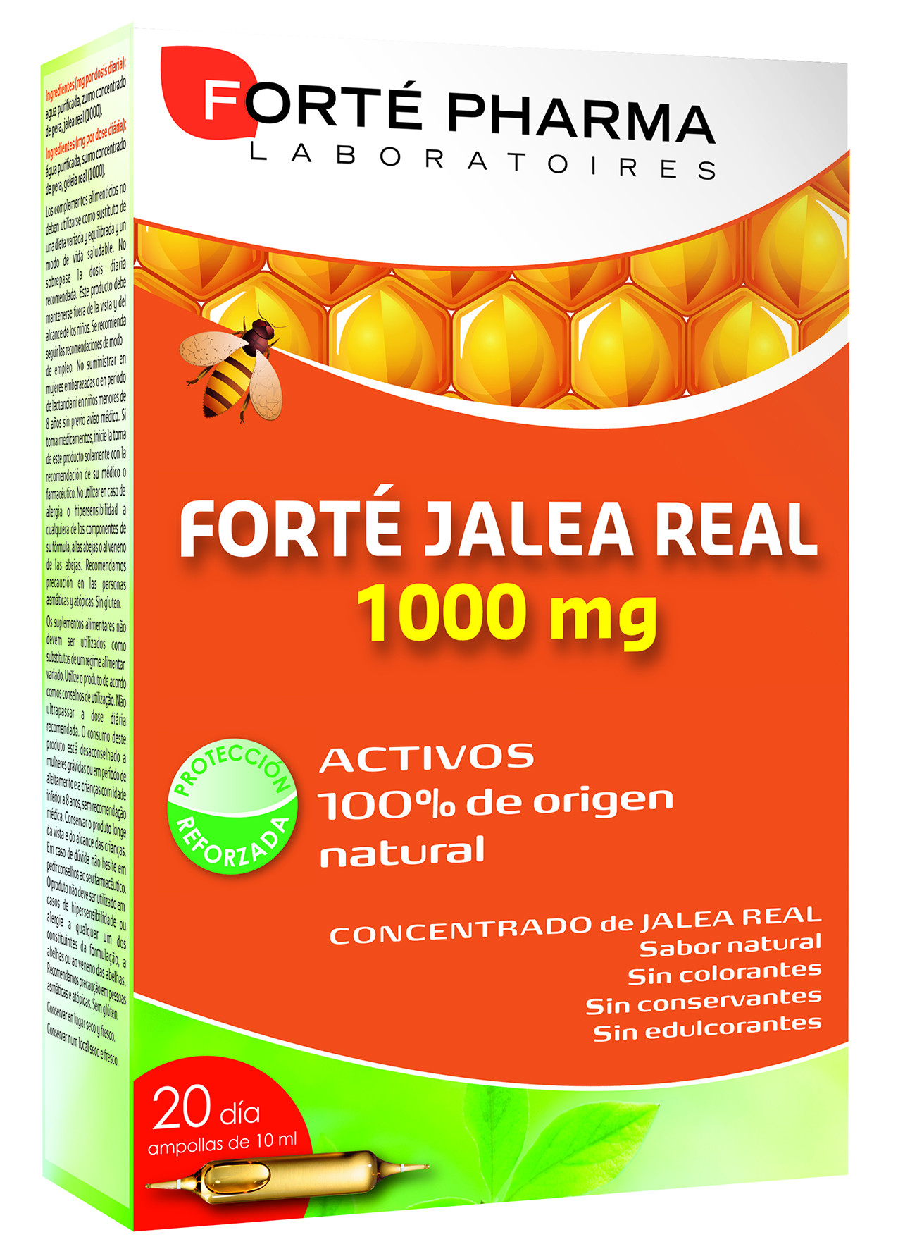 Imagen de Forte pharma jalea real 1000 mg 20 ampollas
