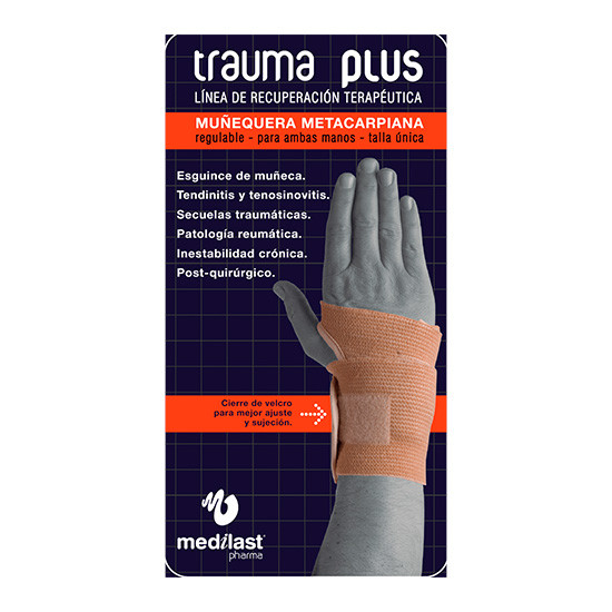 Imagen de Medilast Muñequera metacarpi trauma beig