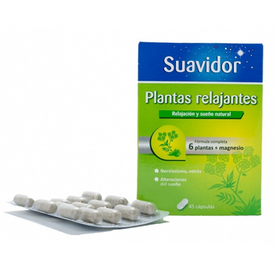 Imagen de SUAVIDOR PLANTAS RELAJANTES 45 CAPSULAS