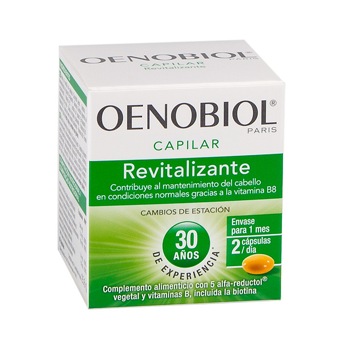 Imagen de Oenobiol salud y crecimiento capilar 60 caps