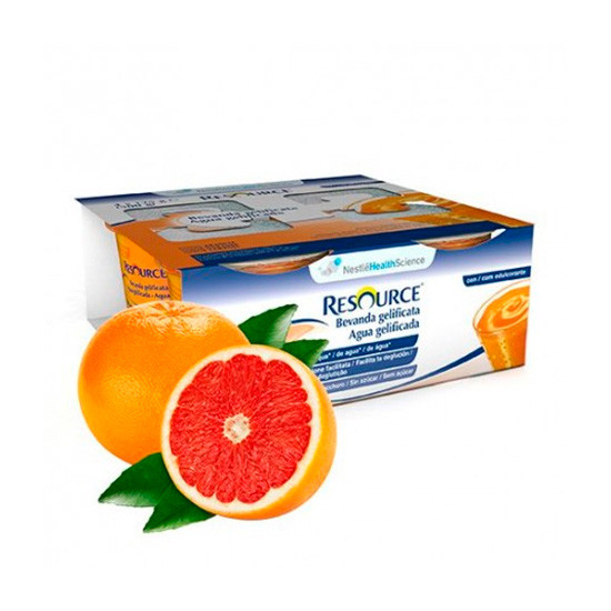 Imagen de Resource aqua+ gelif pomelo s/a 4x125gr
