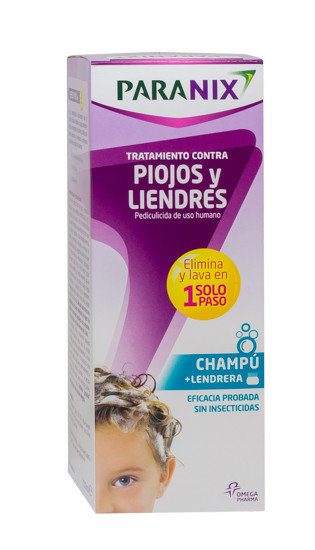 Imagen de PARANIX CHAMPU ANTIPIOJOS 200 ML