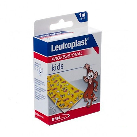 Imagen de Leukoplast Pack Pro kids + Zoo-Tiras-6 tiras 6 cm x 1 m

