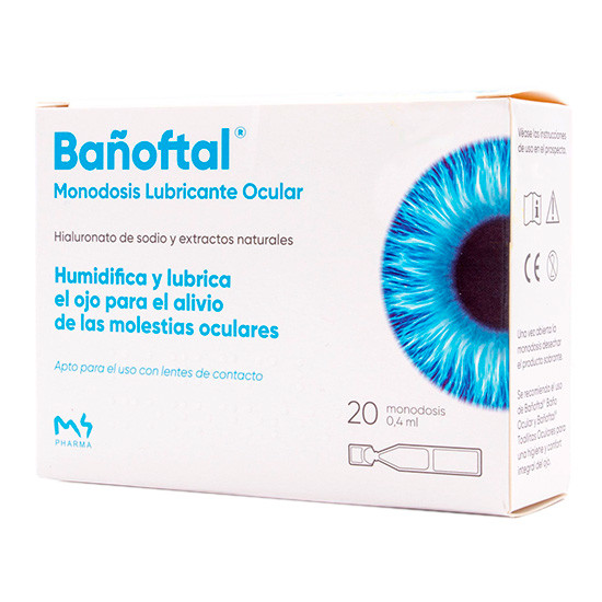 Imagen de Bañoftal lubricante ocular 20 monodosis