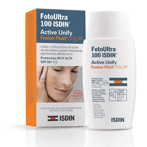 Imagen de Isdin Fotoultra 100 active unify color 50