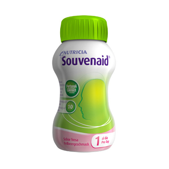 Imagen de Souvenaid fresa 4 botellas x 125ml