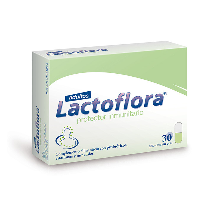 Imagen de LACTOFLORA ADULTOS PROT. INMUNITARIO 30C