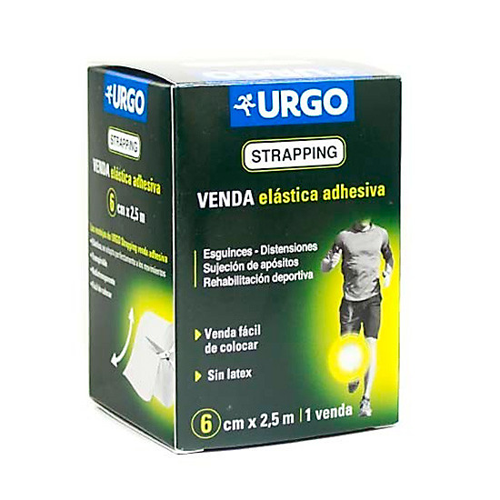 Imagen de Urgo strapping venda elástica 2,50x6 cm