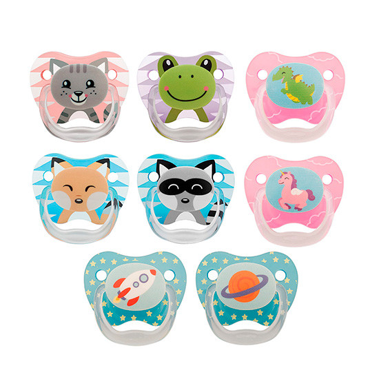 Imagen de Dr. Brown's Chupete prevent dibujo 0-6 meses 2u