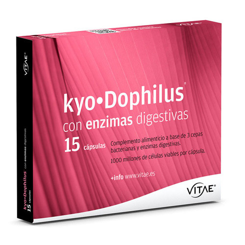 Imagen de KYO DOPHILUS ENZIMAS DIGEST 15CAPS VITAE