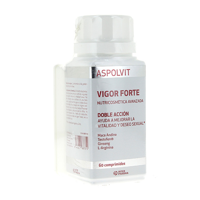 Imagen de ASPOLVIT VIGOR FORTE 60 CAPSULAS