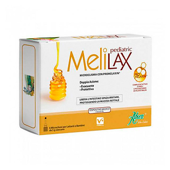 Imagen de Aboca Melilax pediatric microenemas 5gr 6uds