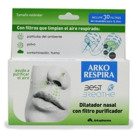Imagen de ARKORESPIRA DILATADOR NASAL + 30 FILTROS
