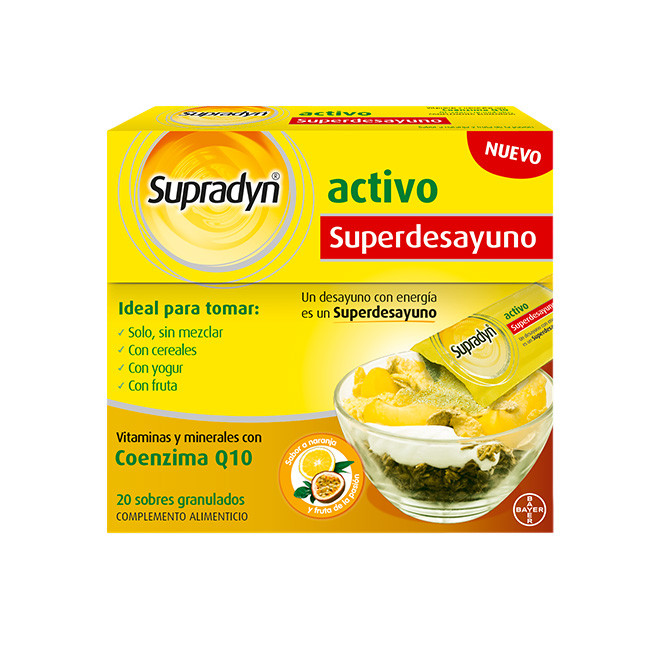 Imagen de SUPRADYN ACTIVO GO 20 SOBRES GRANULADOS