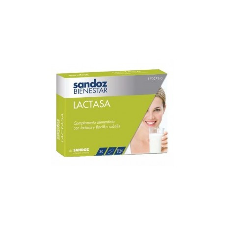 Imagen de Sandoz Bienestar Lactasa 30 cápsulas