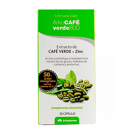 Imagen de ARKODIET CAFE VERDE 30 CAPSULAS