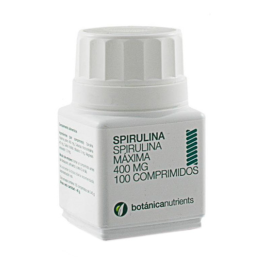 Imagen de BotánicaPharma spirulina 400mg 100u