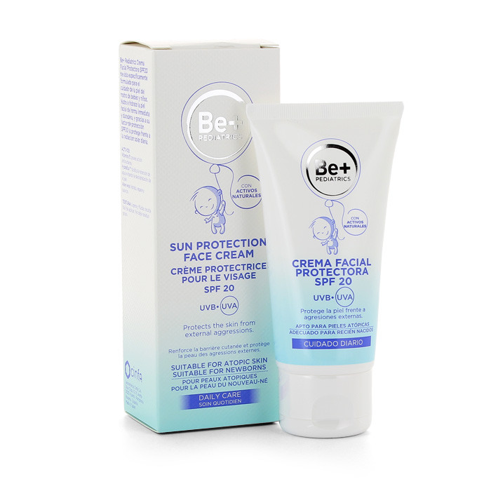 Imagen de Be+ Pediatrics crema facial protectora SPF20+ 40ml