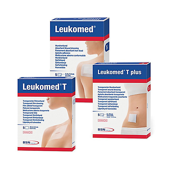 Imagen de Leukomed t aposito 8 cm x 10 cm 5 uds