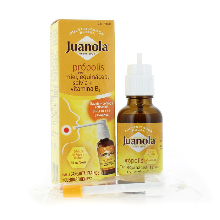 Imagen de Juanola propolis pulverizador bucal 30ml