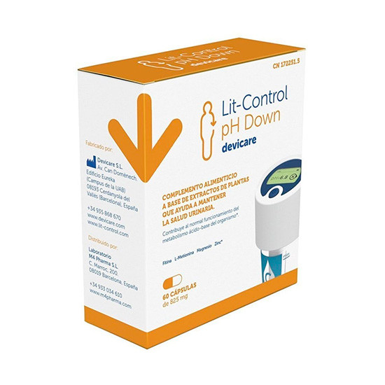 Imagen de Lit-control ph down 60 cápsulas