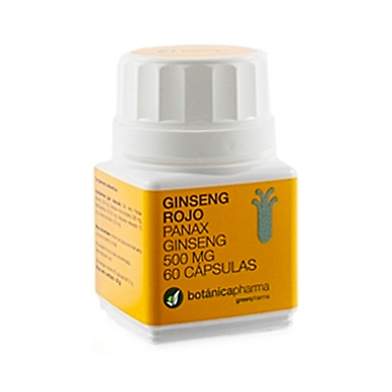Imagen de BotánicaPharma ginseng rojo 500mg 60u