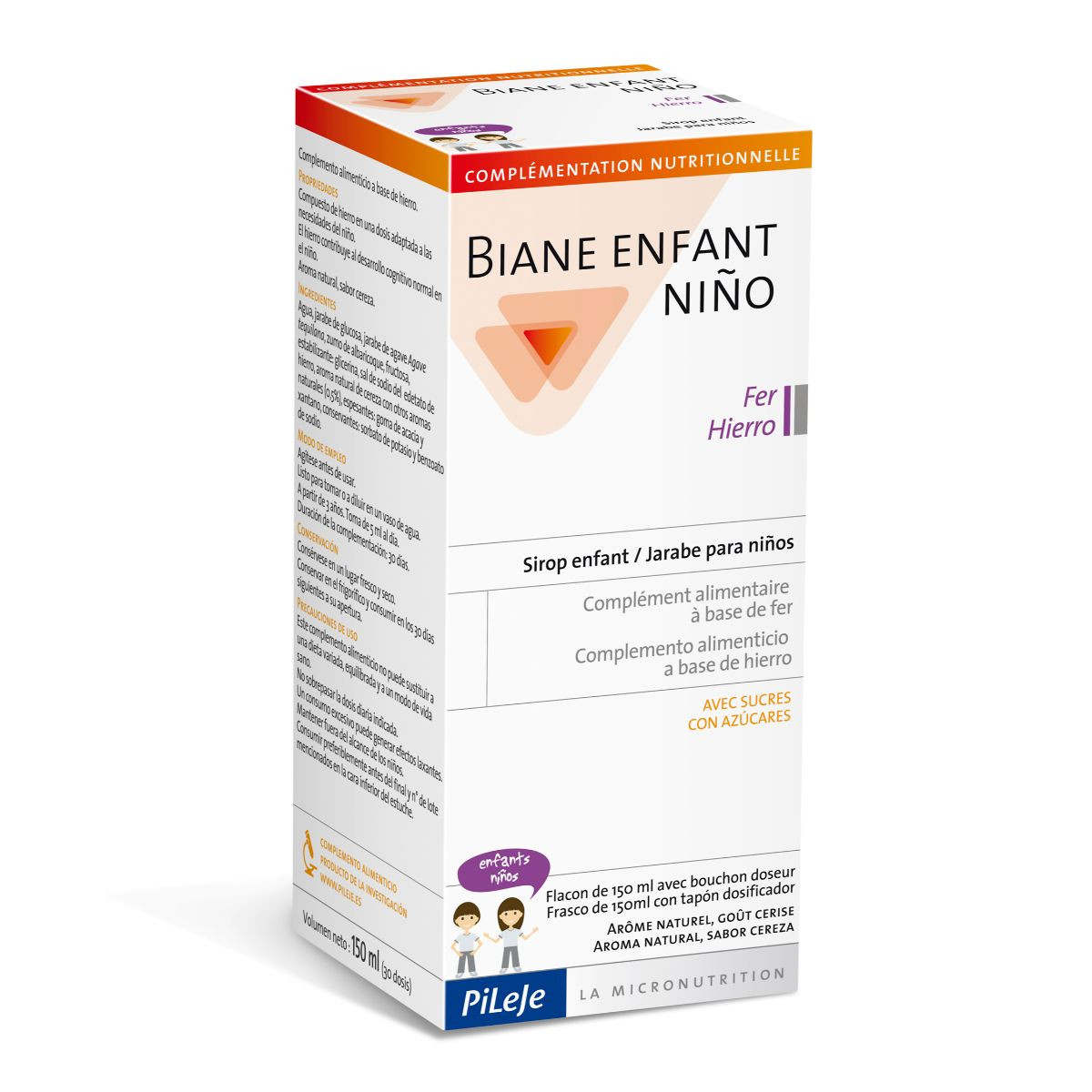 Imagen de Pileje Biane enfant hierro 150ml
