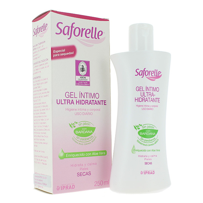 Imagen de SAFORELLE GEL INTIMO ULTRA HIDRAT 250 ML