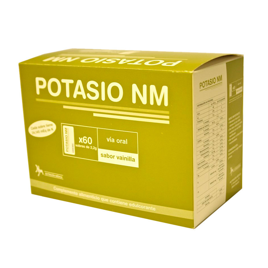 Imagen de Nutrición Médica Potasio nm 60 sobres x 2,2g