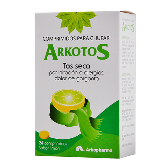Imagen de ARKOTOS 24 COMPRIMIDOS PARA LA TOS