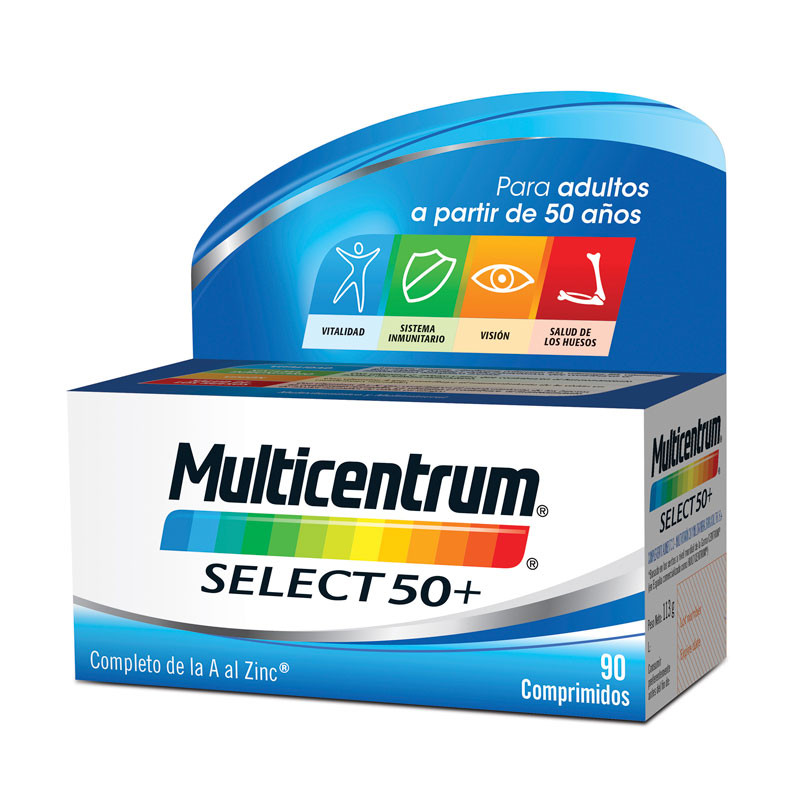 Imagen de MULTICENTRUM SELECT 50+ 90 COMPRIMIDOS