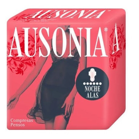 Imagen de Compresas ausonia noche alas 9u