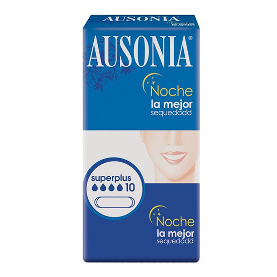 Imagen de Compresa ausonia noche 10u