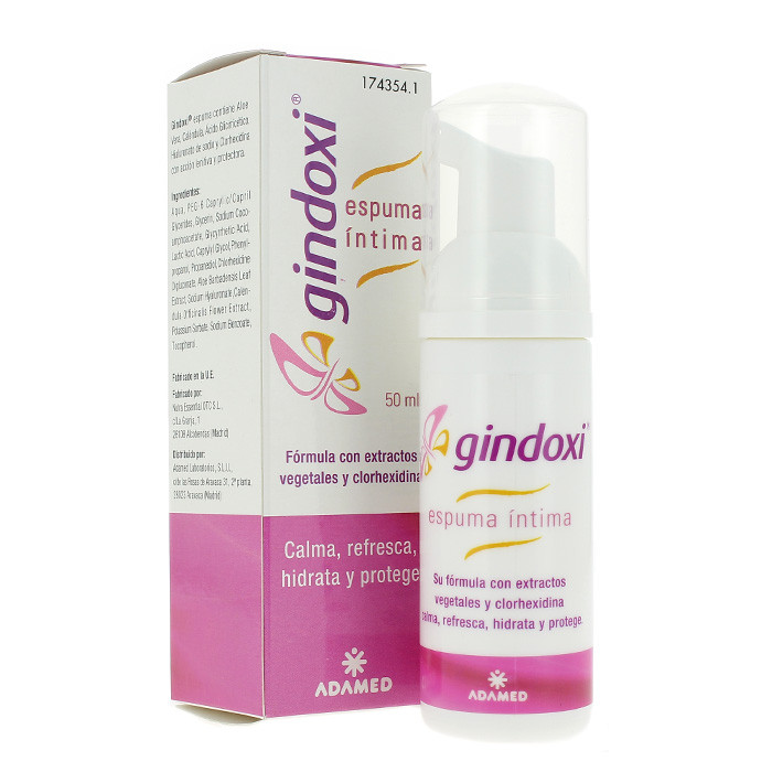 Imagen de GINDOXI ESPUMA INTIMA 50 ML