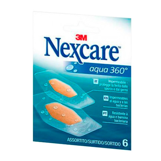 Imagen de Nexcare aqua 360º surtidas 6 apositos