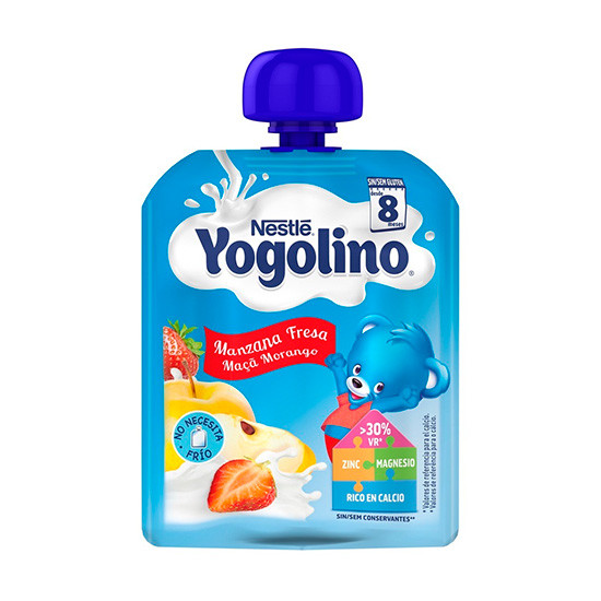 Imagen de Nestle Yogolino manzana fresa 90g