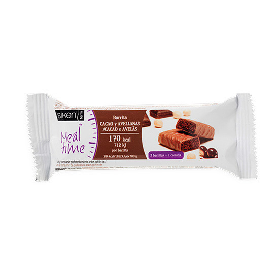 Imagen de Sikenform meal barrita cacao avellan 44g