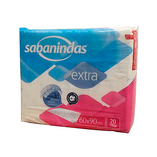 Imagen de Sabanindas extra protect 60x90cm 20+10u