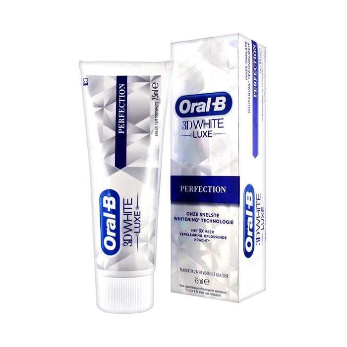 Imagen de Oral-B Pack B pasta + 3D-White white luxe perfect 75ml
