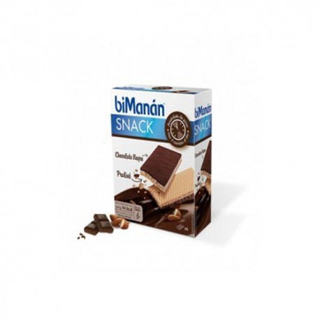 Imagen de BIMANAN SNACK CHOCO NEGRO PRALINE 6 UDS