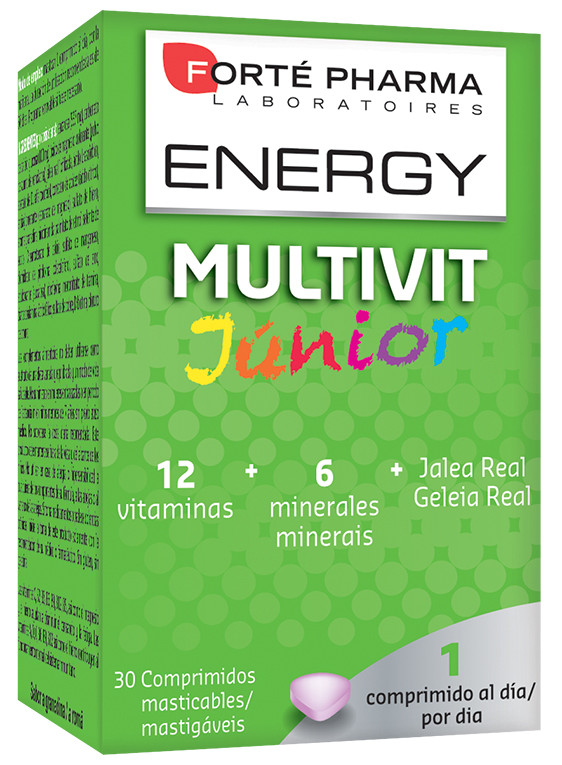 Imagen de Forte pharma energy multivit junior 30 comprimidos