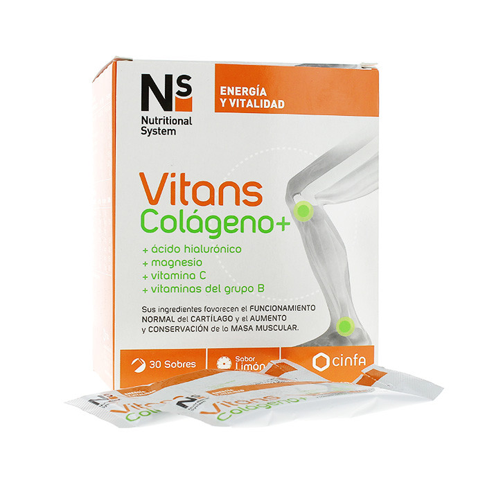 Imagen de N+S COLAGENO 30 SOBRES SABOR LIMON